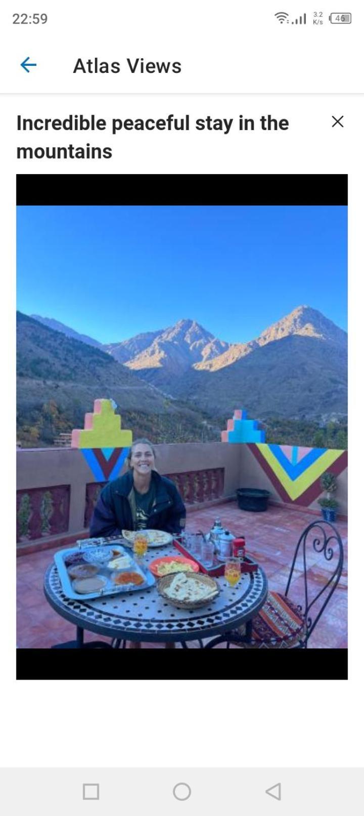 Atlas Views Imlil  Bilik gambar